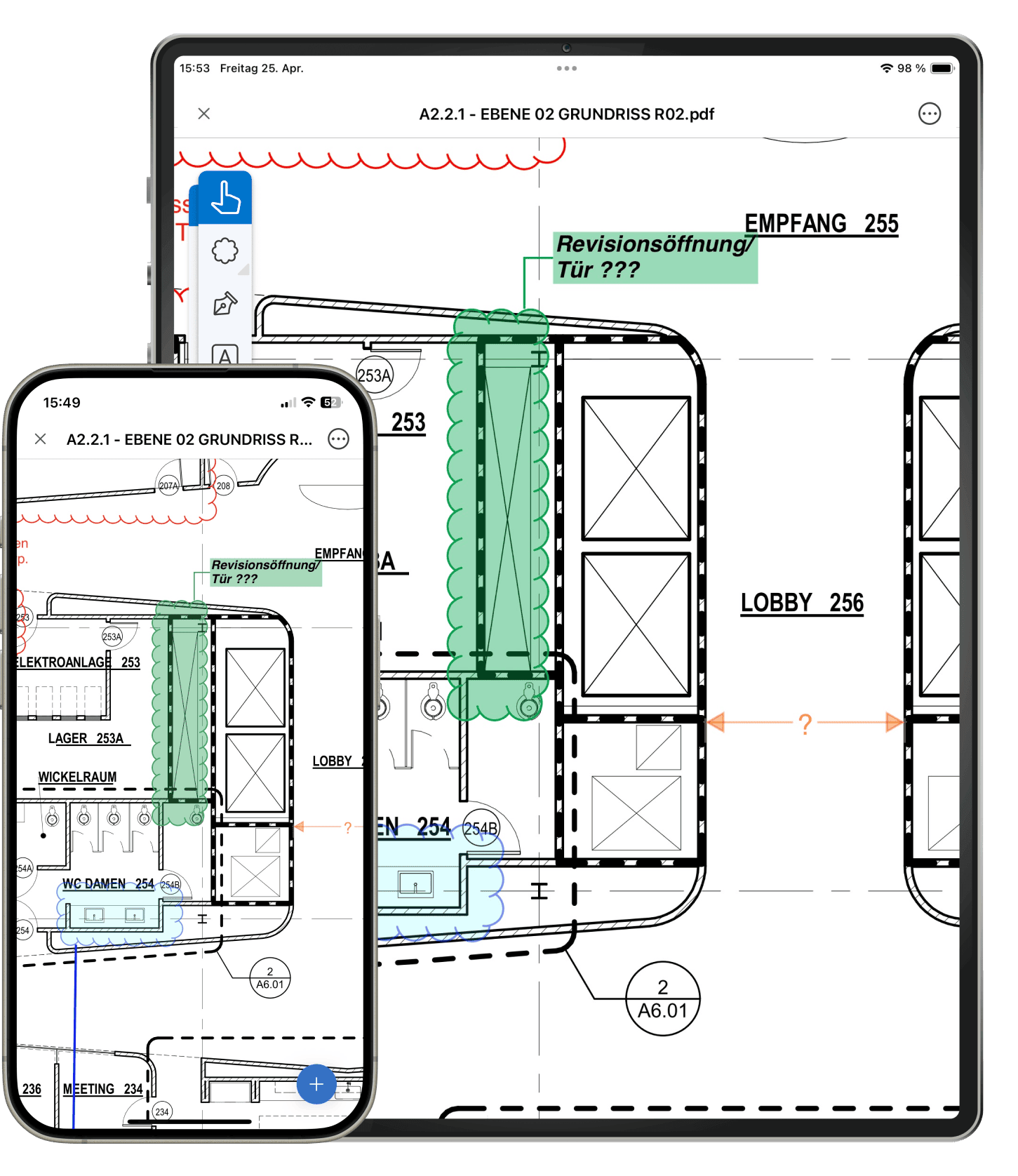 Phone and tablet