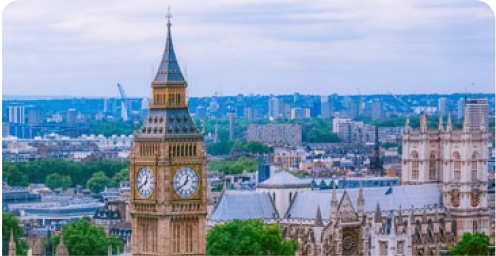 Vista desde la oficina de Bluebeam en Londres