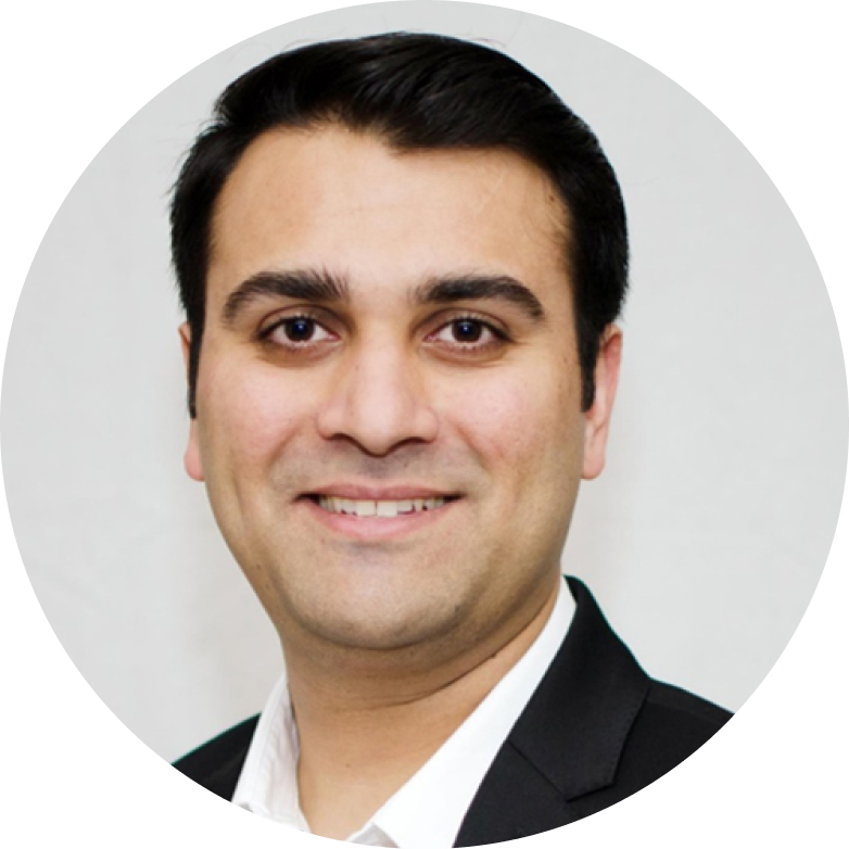 Porträtt av Jalpesh Patel
