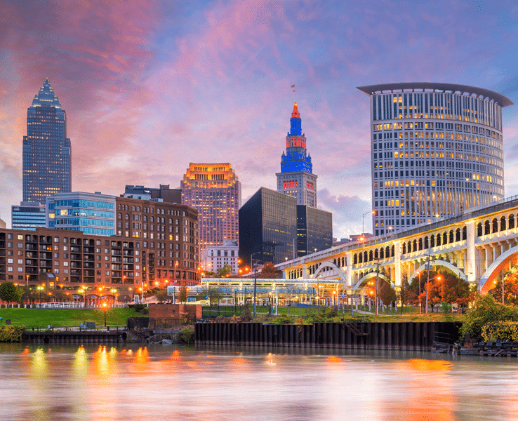Cleveland skyline