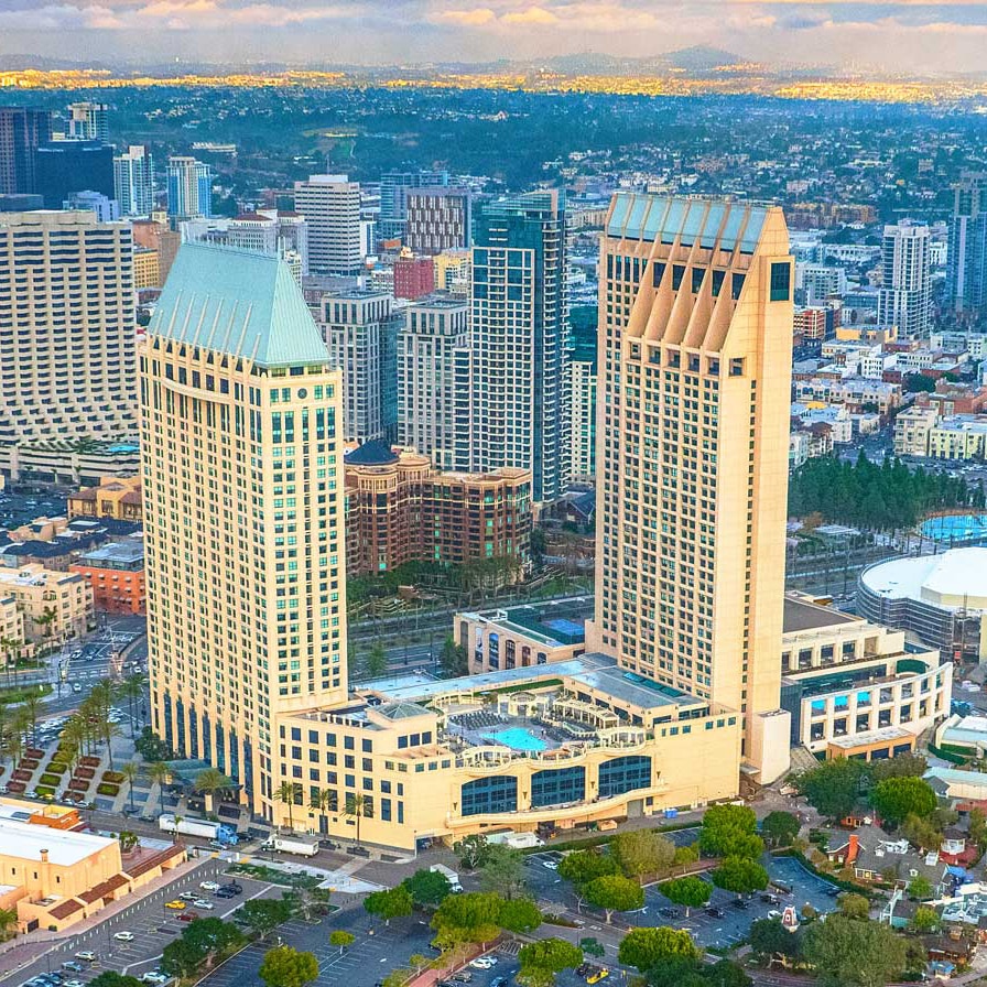 San Diego aerial view