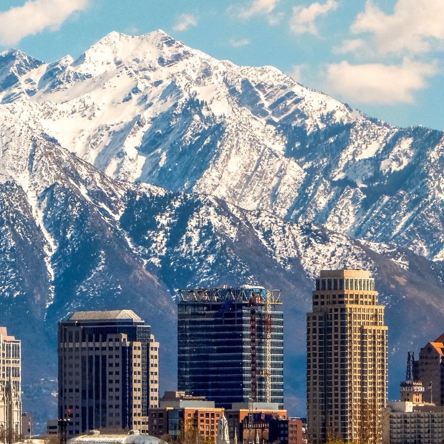 Salt Lake City skyline