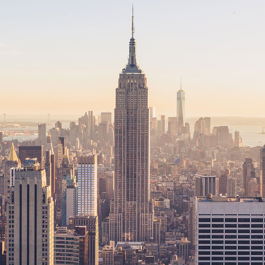 New York City aerial view