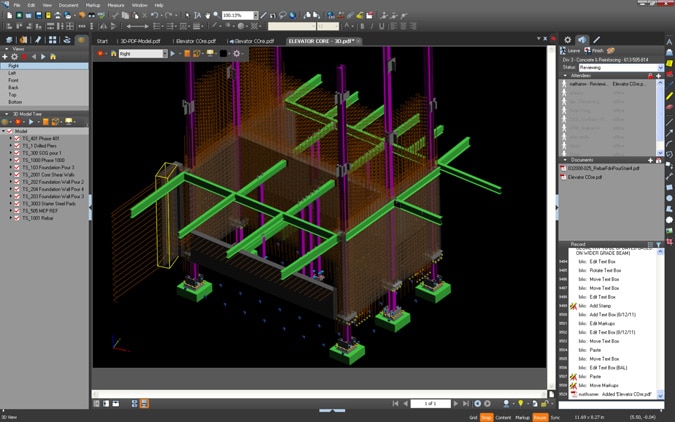 digital construction rendering in construction software