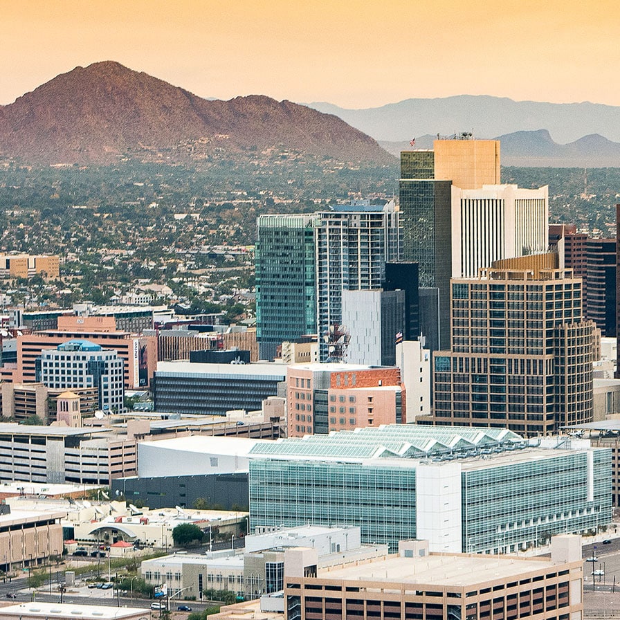 Phoenix skyline