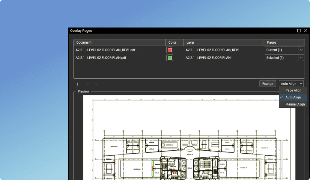 Screenshot of computer software