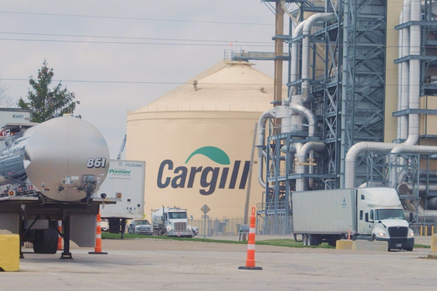 The Cargill Ohio edible oils refinery