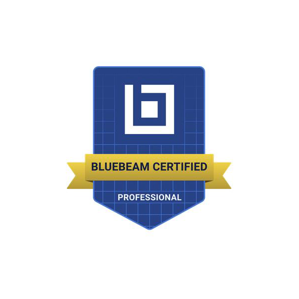 Bluebeam Certified Professional Badge